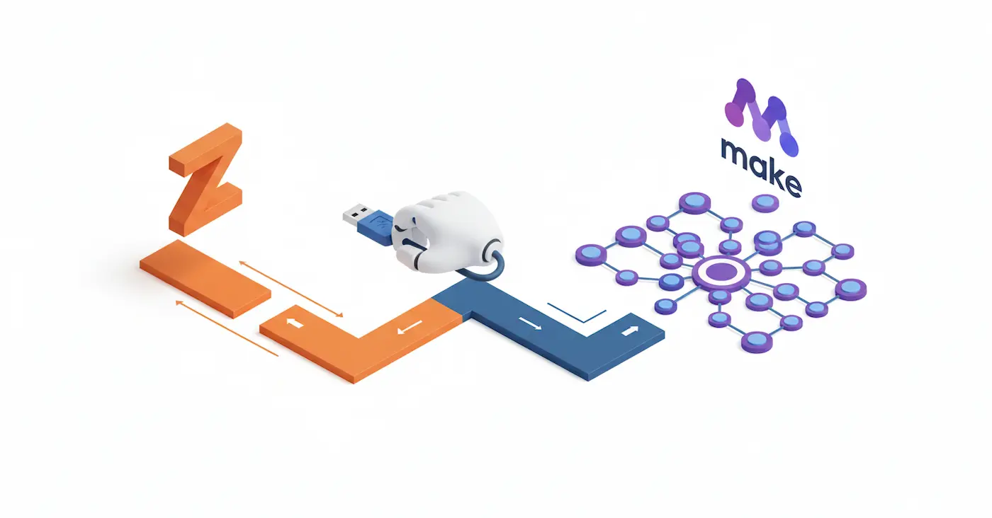 Zapier vs. Make (Integromat): Which to Choose for Business Automation in 2026? A Comparison