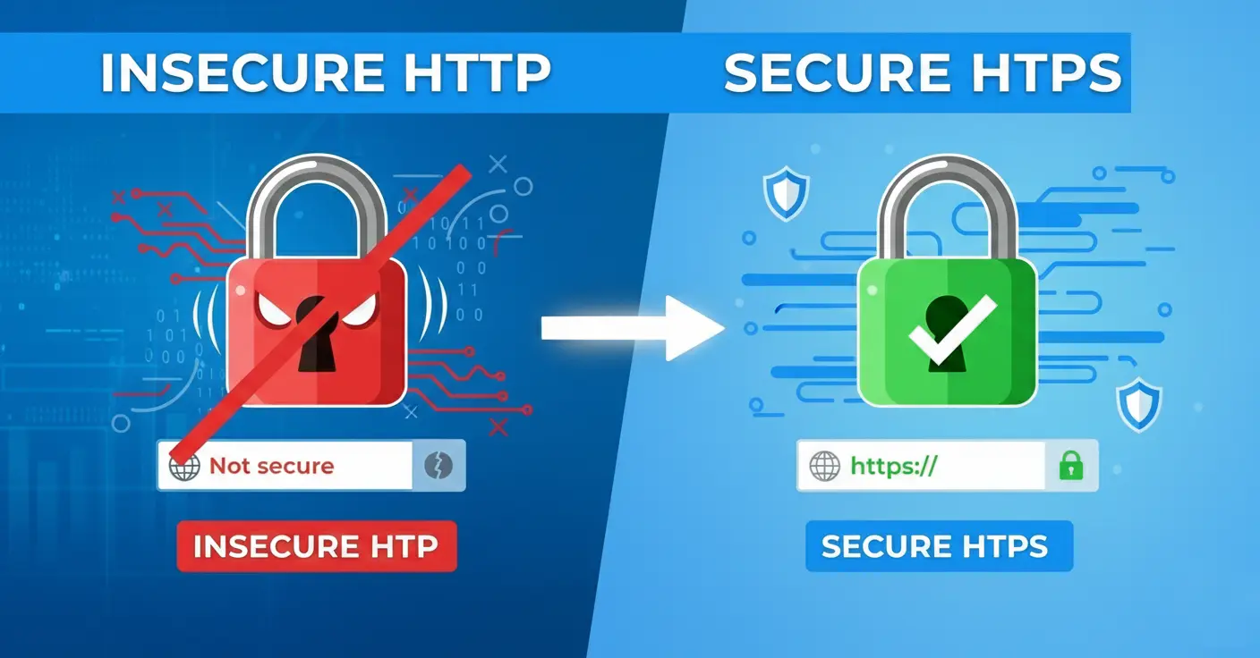 What is an SSL Certificate (HTTPS) and Why Browsers Mark Your Website as "Not Secure"