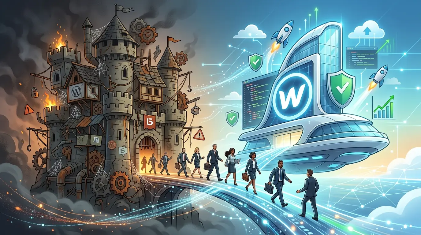 Webflow for Enterprise: Why Global B2B Brands Are Abandoning WordPress and Legacy CMS
