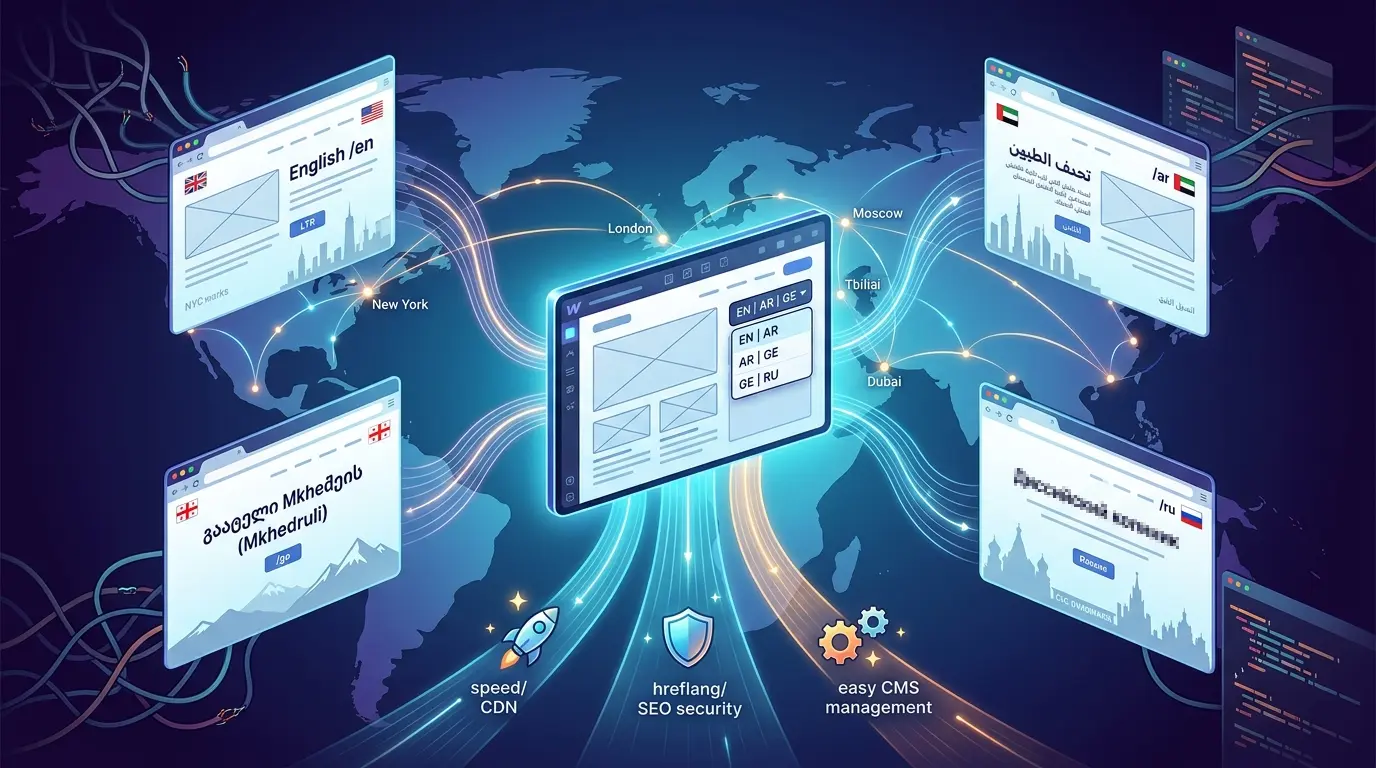 Multilingual Webflow Sites: Scaling Globally Without the Technical Chaos